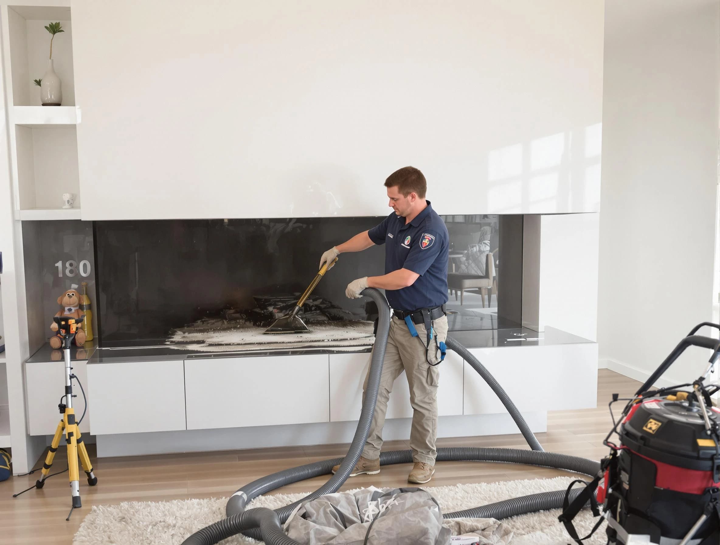 Paradise Valley Chimney Sweep technician providing chimney sweeping services in Paradise Valley, AZ