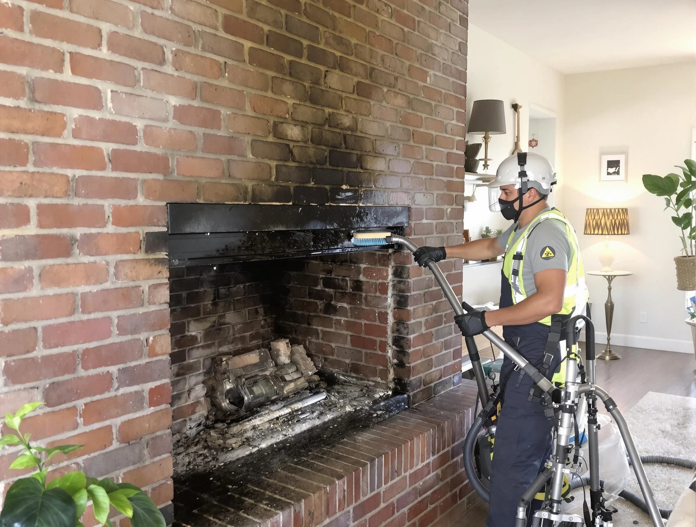 Paradise Valley Chimney Sweep providing fireplace cleaning services in Paradise Valley, AZ